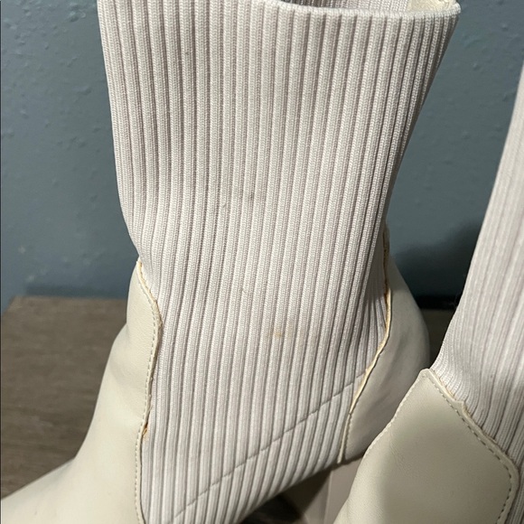 Cream Booties - Picture 3 of 12